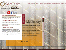 Tablet Screenshot of coretechinternational.com